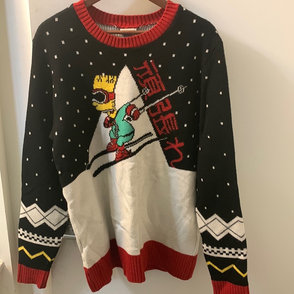 Simpsons Ugly Christmas Sweater